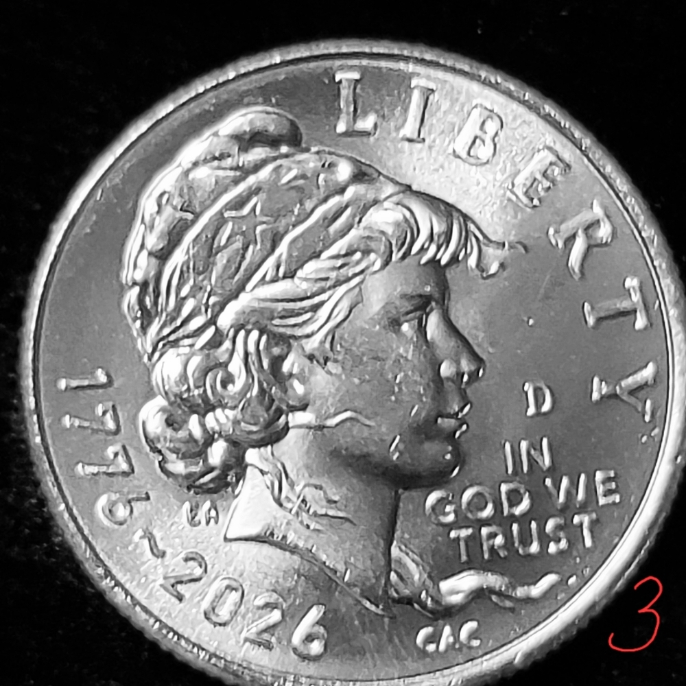 Emerging Liberty Dime. Set Of Two Commemorative Silver Coins 1776-2026 - Picture 10 of 10